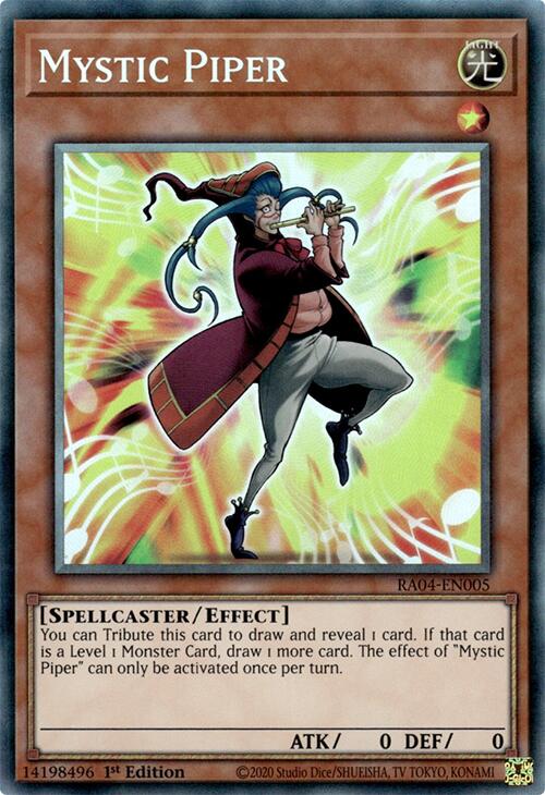 Mystic Piper [RA04-EN005] Prismatic Collector's Rare | Rock City Comics