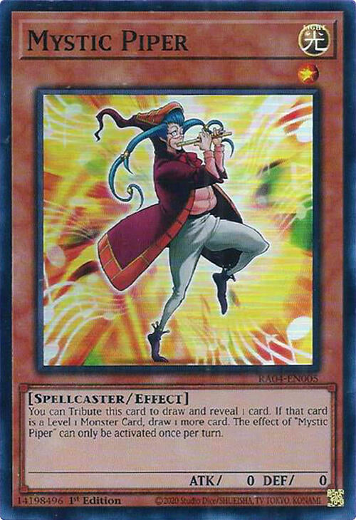 Mystic Piper [RA04-EN005] Super Rare | Rock City Comics
