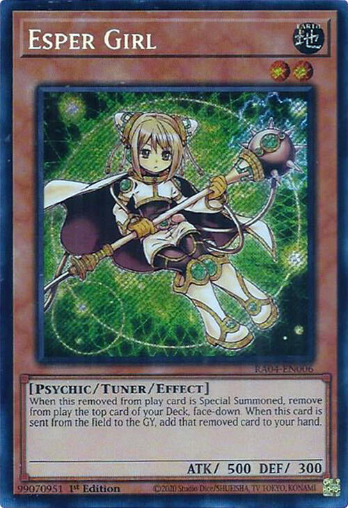 Esper Girl [RA04-EN006] Secret Rare | Rock City Comics