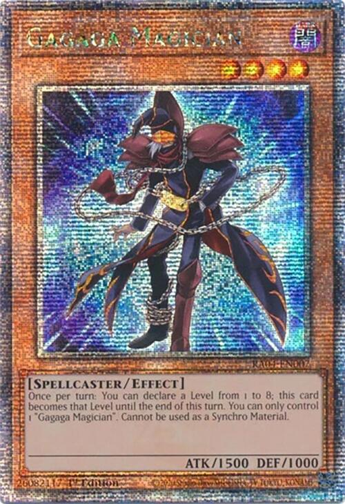 Gagaga Magician [RA04-EN007] Quarter Century Secret Rare | Rock City Comics