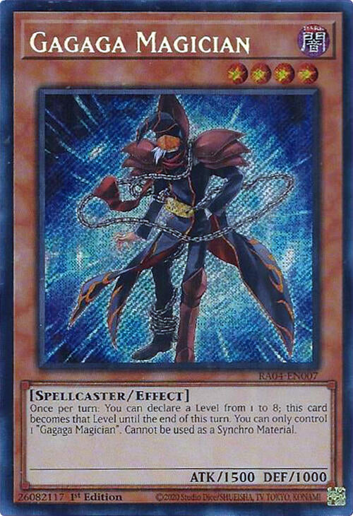 Gagaga Magician [RA04-EN007] Secret Rare | Rock City Comics