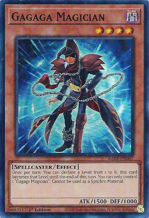 Gagaga Magician [RA04-EN007] Super Rare | Rock City Comics