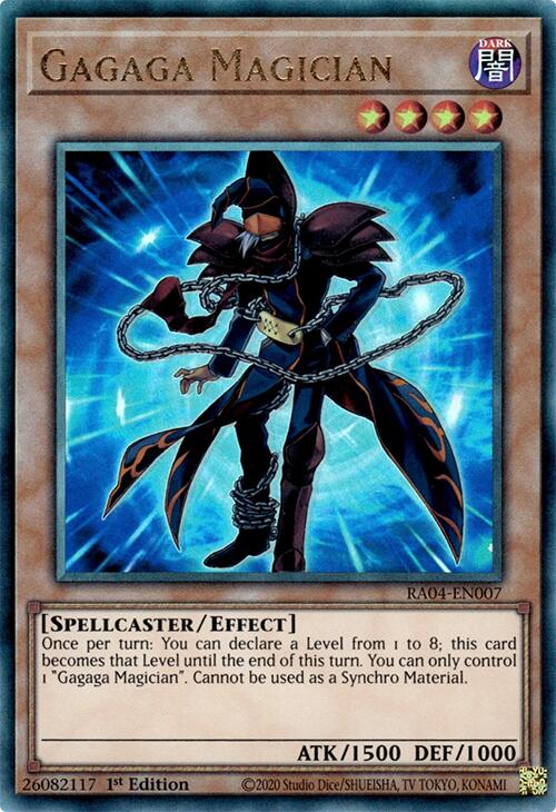 Gagaga Magician [RA04-EN007] Prismatic Ultimate Rare | Rock City Comics