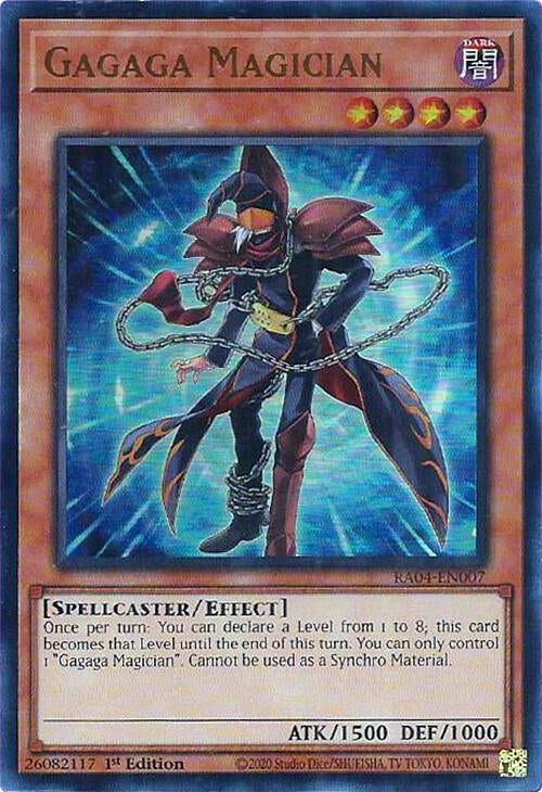 Gagaga Magician [RA04-EN007] Ultra Rare | Rock City Comics