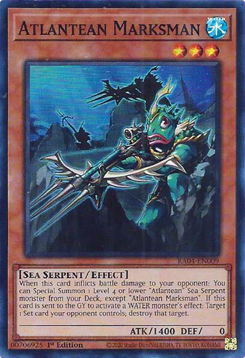 Atlantean Marksman [RA04-EN009] Super Rare | Rock City Comics