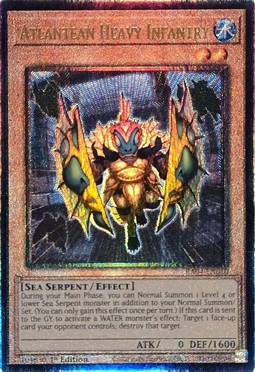 Atlantean Heavy Infantry [RA04-EN010] Prismatic Ultimate Rare | Rock City Comics