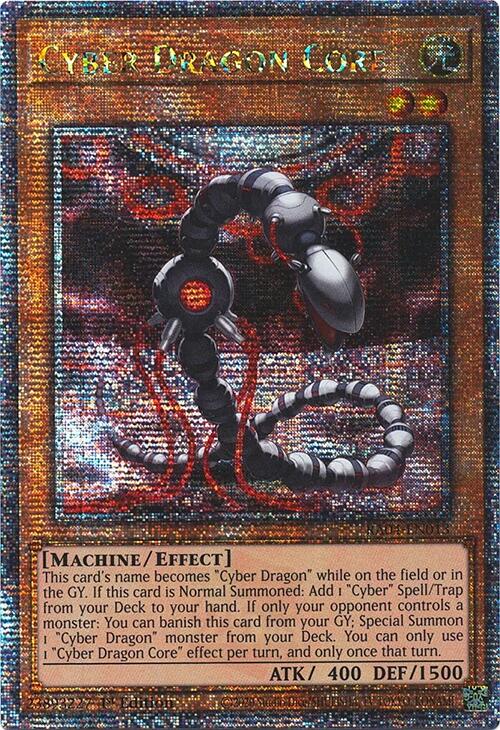 Cyber Dragon Core [RA04-EN013] Quarter Century Secret Rare | Rock City Comics