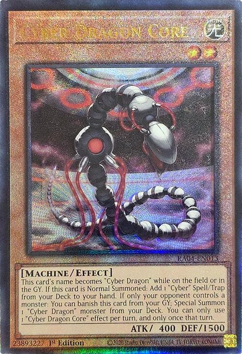 Cyber Dragon Core [RA04-EN013] Prismatic Ultimate Rare | Rock City Comics