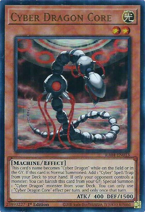 Cyber Dragon Core [RA04-EN013] Ultra Rare | Rock City Comics