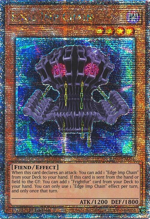 Edge Imp Chain [RA04-EN014] Quarter Century Secret Rare | Rock City Comics