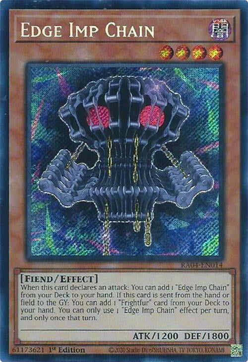 Edge Imp Chain [RA04-EN014] Secret Rare | Rock City Comics