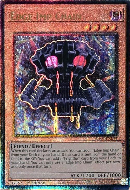 Edge Imp Chain [RA04-EN014] Prismatic Ultimate Rare | Rock City Comics