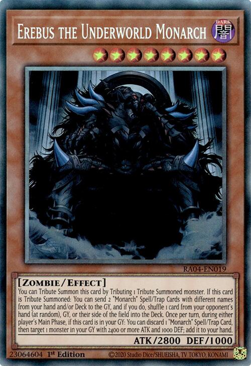 Erebus the Underworld Monarch [RA04-EN019] Prismatic Collector's Rare | Rock City Comics