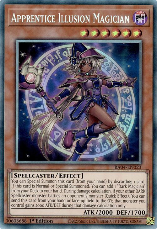 Apprentice Illusion Magician [RA04-EN023] Prismatic Collector's Rare | Rock City Comics