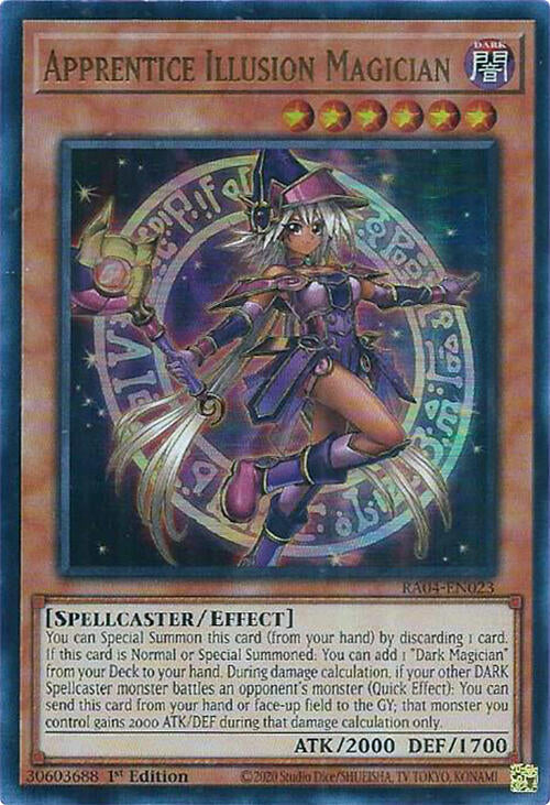 Apprentice Illusion Magician [RA04-EN023] Ultra Rare | Rock City Comics