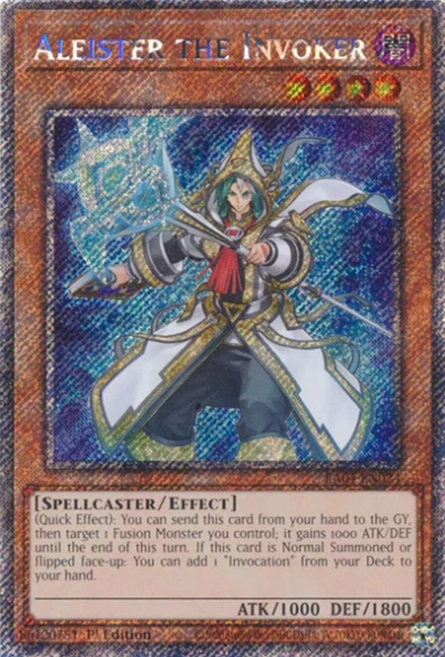 Aleister the Invoker (Alternate Art) [RA04-EN024] Platinum Secret Rare | Rock City Comics
