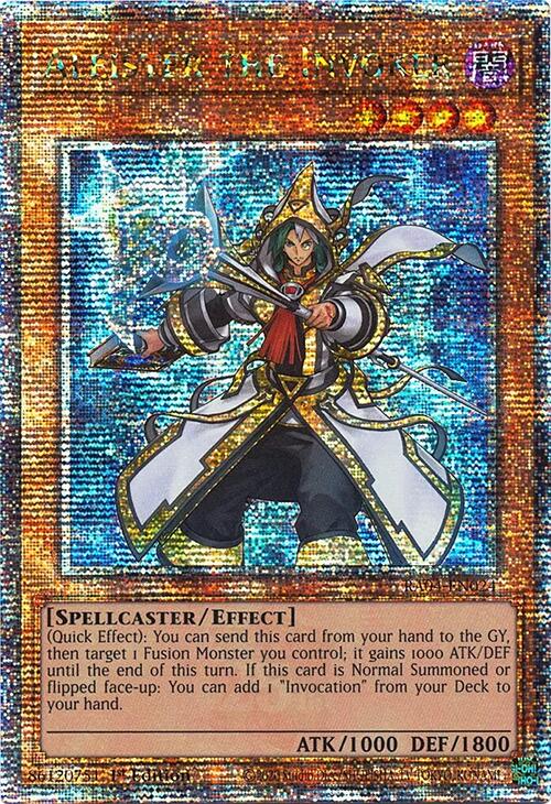 Aleister the Invoker (Alternate Art) [RA04-EN024] Quarter Century Secret Rare | Rock City Comics