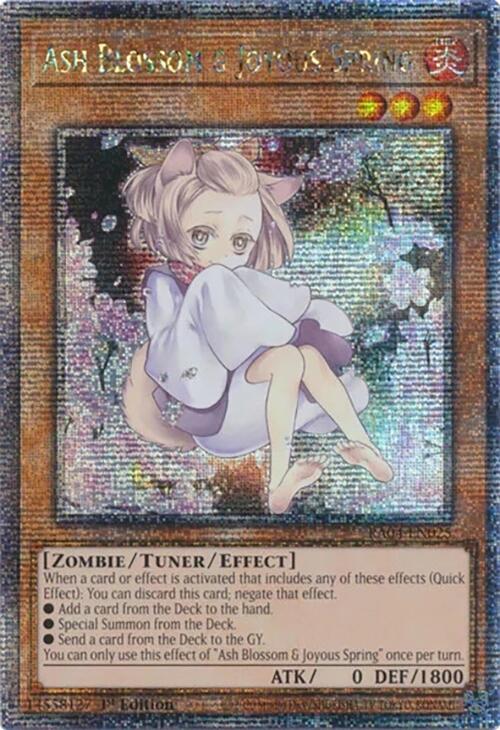 Ash Blossom & Joyous Spring (Alternate Art) [RA04-EN025] Quarter Century Secret Rare | Rock City Comics