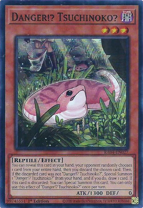 Danger!? Tsuchinoko? [RA04-EN027] Super Rare | Rock City Comics