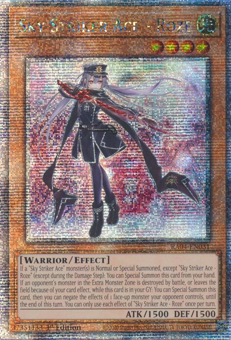 Sky Striker Ace - Roze [RA04-EN031] Quarter Century Secret Rare | Rock City Comics
