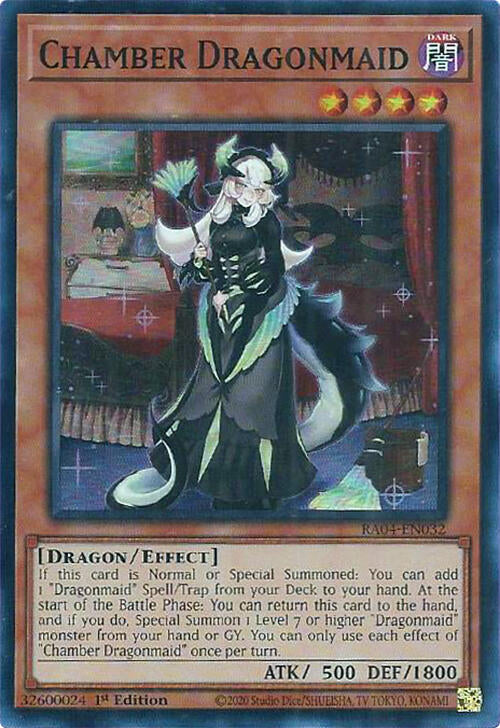 Chamber Dragonmaid [RA04-EN032] Super Rare | Rock City Comics