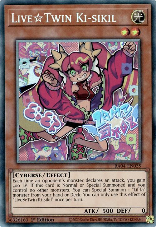 LiveTwin Ki-sikil [RA04-EN035] Prismatic Collector's Rare | Rock City Comics