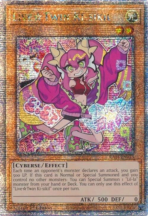LiveTwin Ki-sikil [RA04-EN035] Quarter Century Secret Rare | Rock City Comics