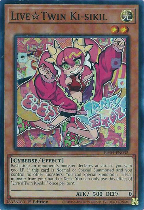 LiveTwin Ki-sikil [RA04-EN035] Super Rare | Rock City Comics