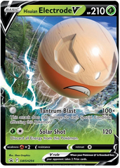 Hisuian Electrode V (SWSH294) (Jumbo Card) [Sword & Shield: Black Star Promos] | Rock City Comics