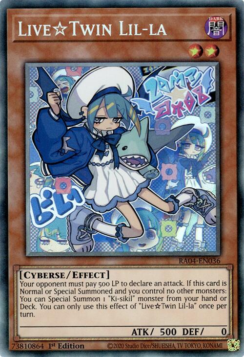 LiveTwin Lil-la [RA04-EN036] Prismatic Collector's Rare | Rock City Comics