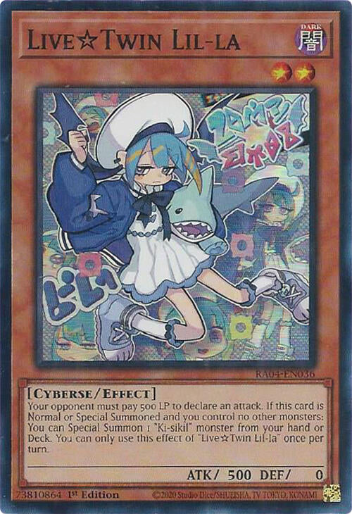 LiveTwin Lil-la [RA04-EN036] Super Rare | Rock City Comics