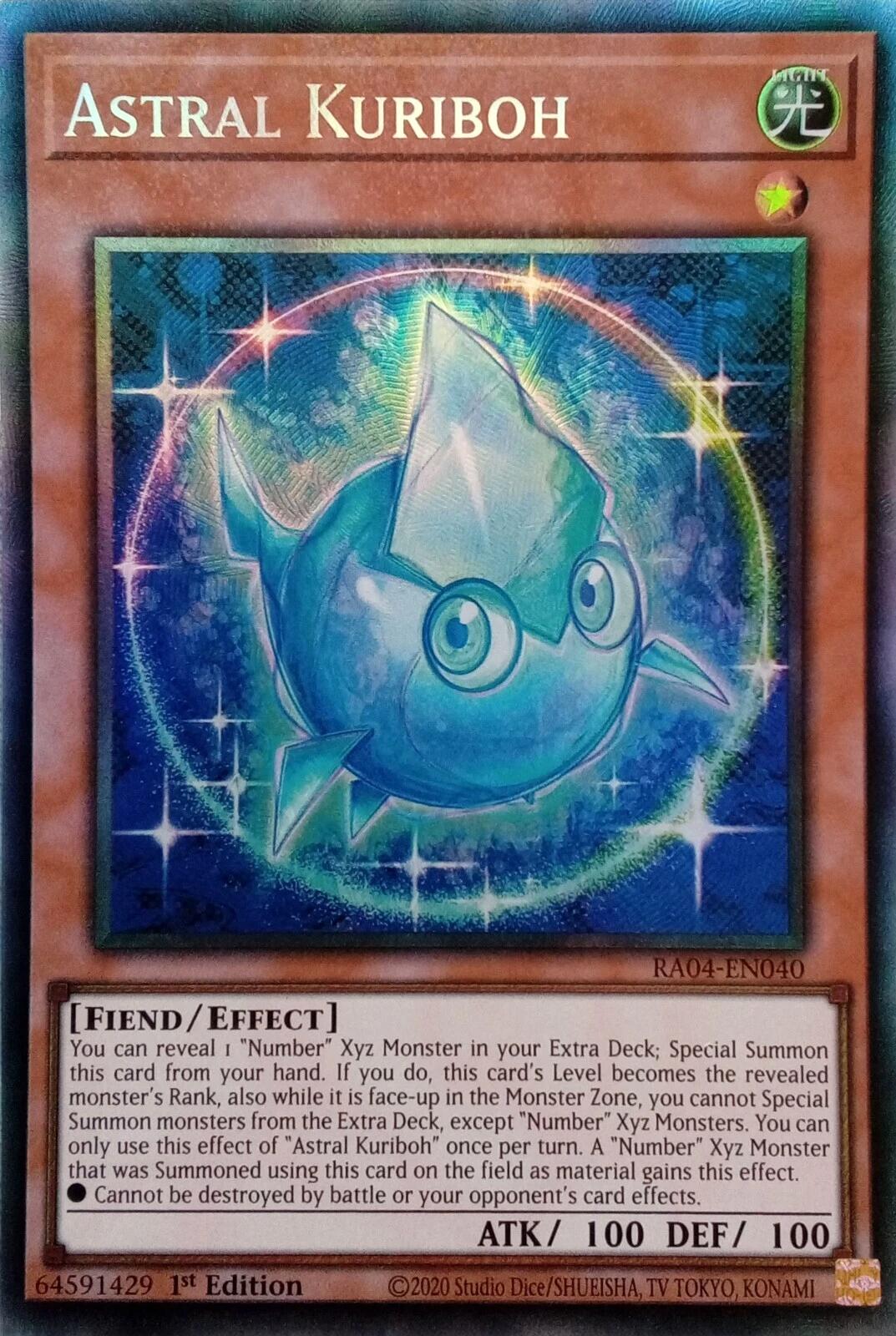 Astral Kuriboh [RA04-EN040] Prismatic Collector's Rare | Rock City Comics