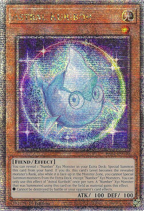 Astral Kuriboh [RA04-EN040] Quarter Century Secret Rare | Rock City Comics