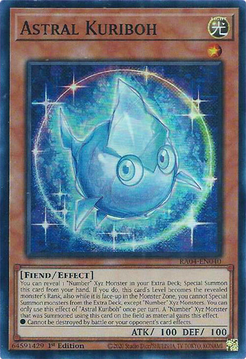 Astral Kuriboh [RA04-EN040] Super Rare | Rock City Comics