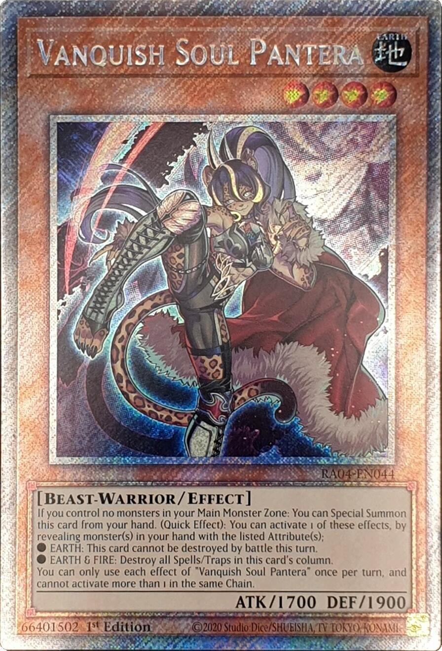 Vanquish Soul Pantera [RA04-EN044] Platinum Secret Rare | Rock City Comics