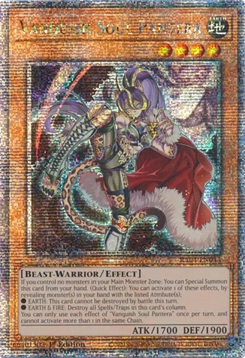 Vanquish Soul Pantera [RA04-EN044] Quarter Century Secret Rare | Rock City Comics
