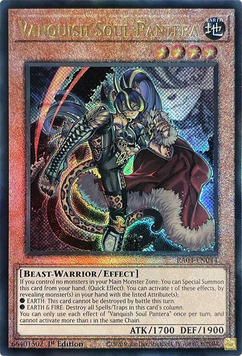 Vanquish Soul Pantera [RA04-EN044] Prismatic Ultimate Rare | Rock City Comics