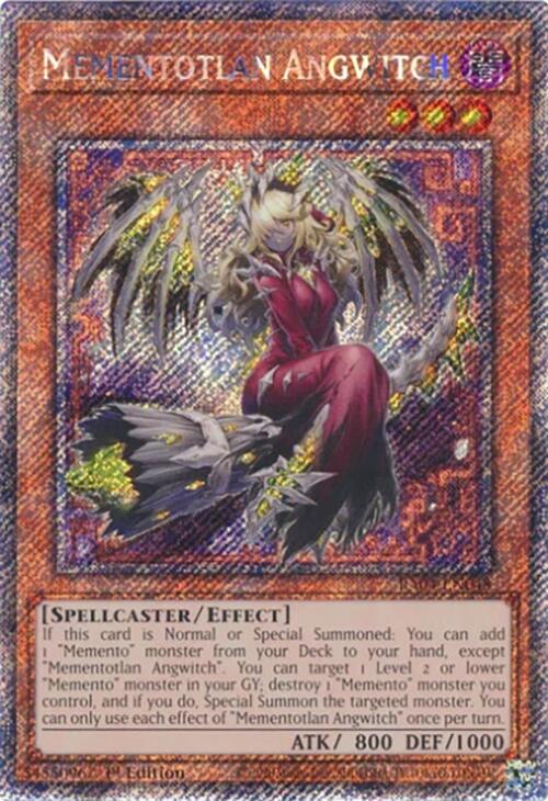 Mementotlan Angwitch [RA04-EN048] Platinum Secret Rare | Rock City Comics