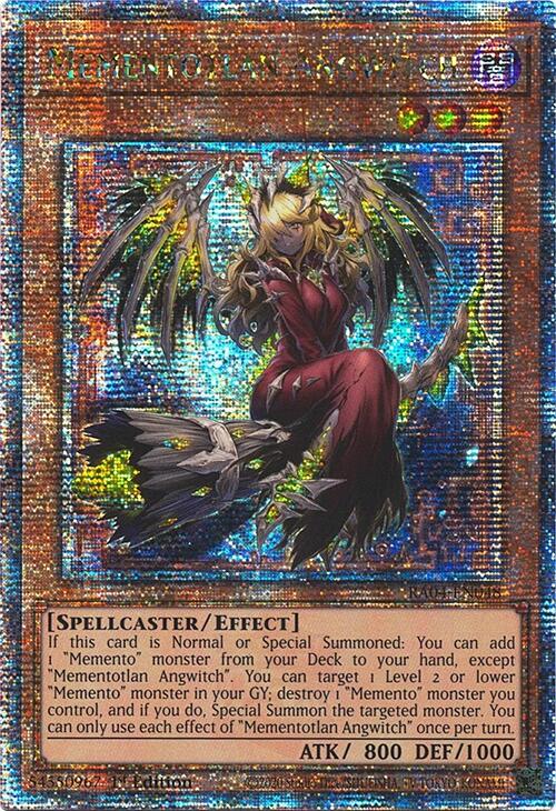 Mementotlan Angwitch [RA04-EN048] Quarter Century Secret Rare | Rock City Comics
