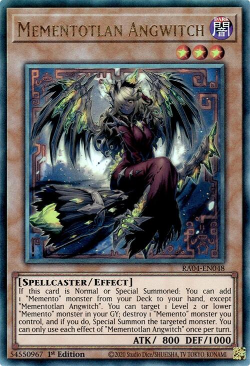 Mementotlan Angwitch [RA04-EN048] Prismatic Ultimate Rare | Rock City Comics