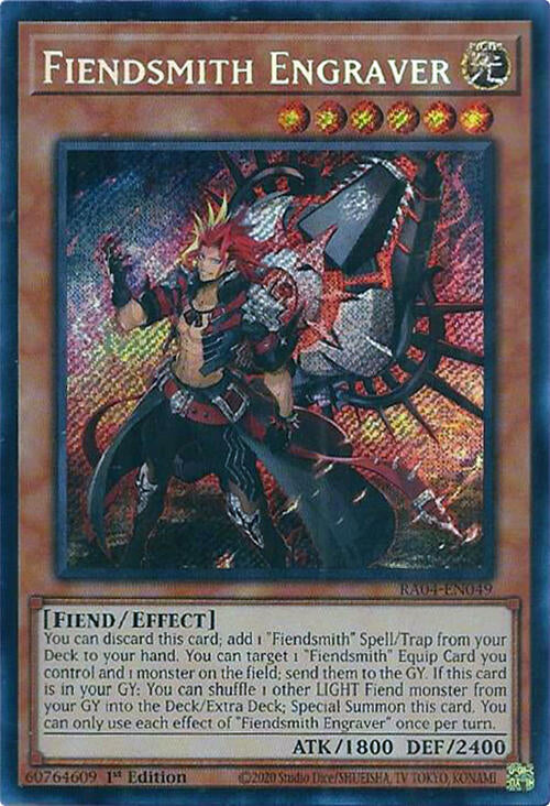 Fiendsmith Engraver [RA04-EN049] Secret Rare | Rock City Comics