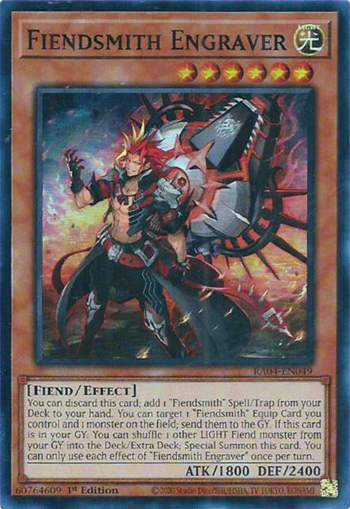 Fiendsmith Engraver [RA04-EN049] Super Rare | Rock City Comics