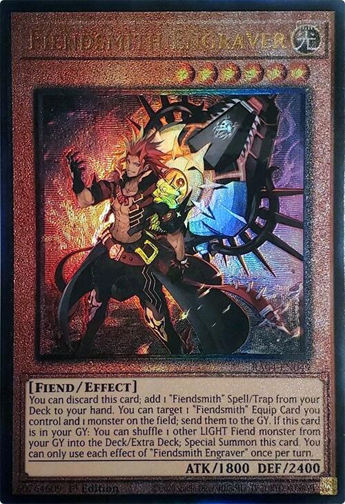 Fiendsmith Engraver [RA04-EN049] Prismatic Ultimate Rare | Rock City Comics