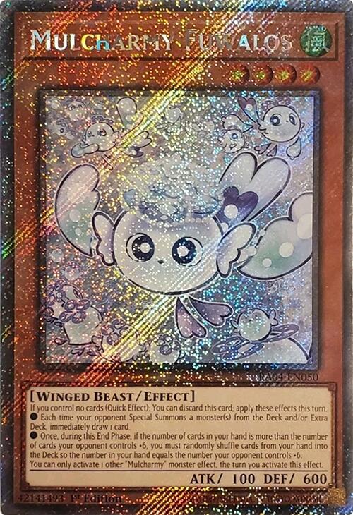 Mulcharmy Fuwalos [RA04-EN050] Platinum Secret Rare | Rock City Comics