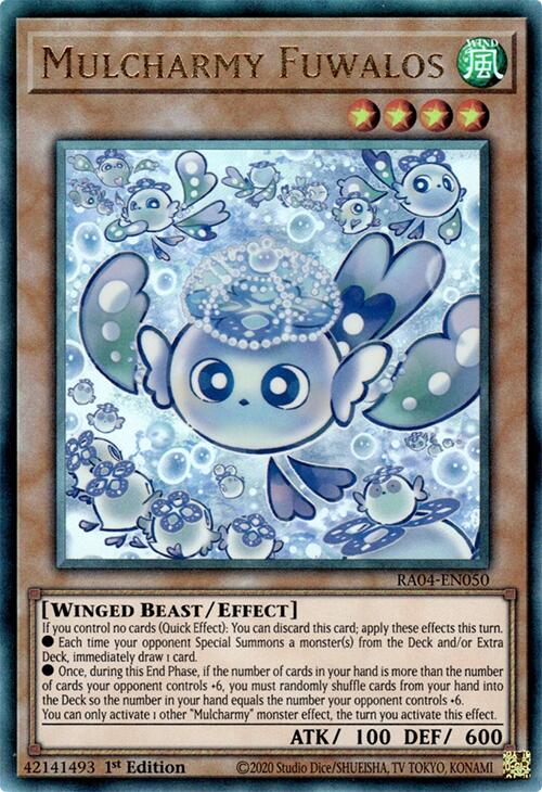 Mulcharmy Fuwalos [RA04-EN050] Prismatic Ultimate Rare | Rock City Comics