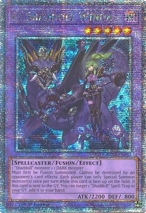 El Shaddoll Winda (Alternate Art) [RA04-EN052] Quarter Century Secret Rare | Rock City Comics