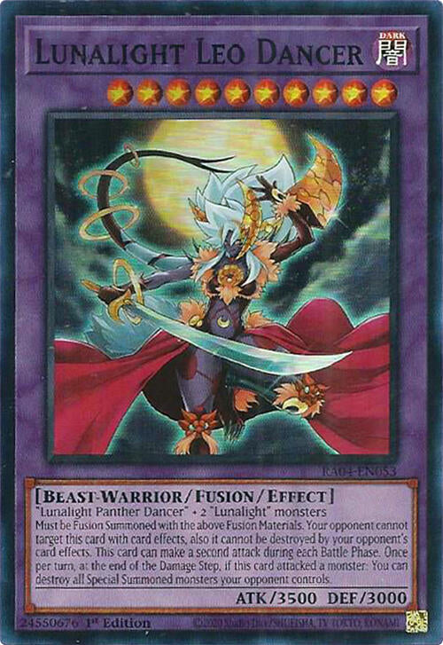 Lunalight Leo Dancer [RA04-EN053] Super Rare | Rock City Comics