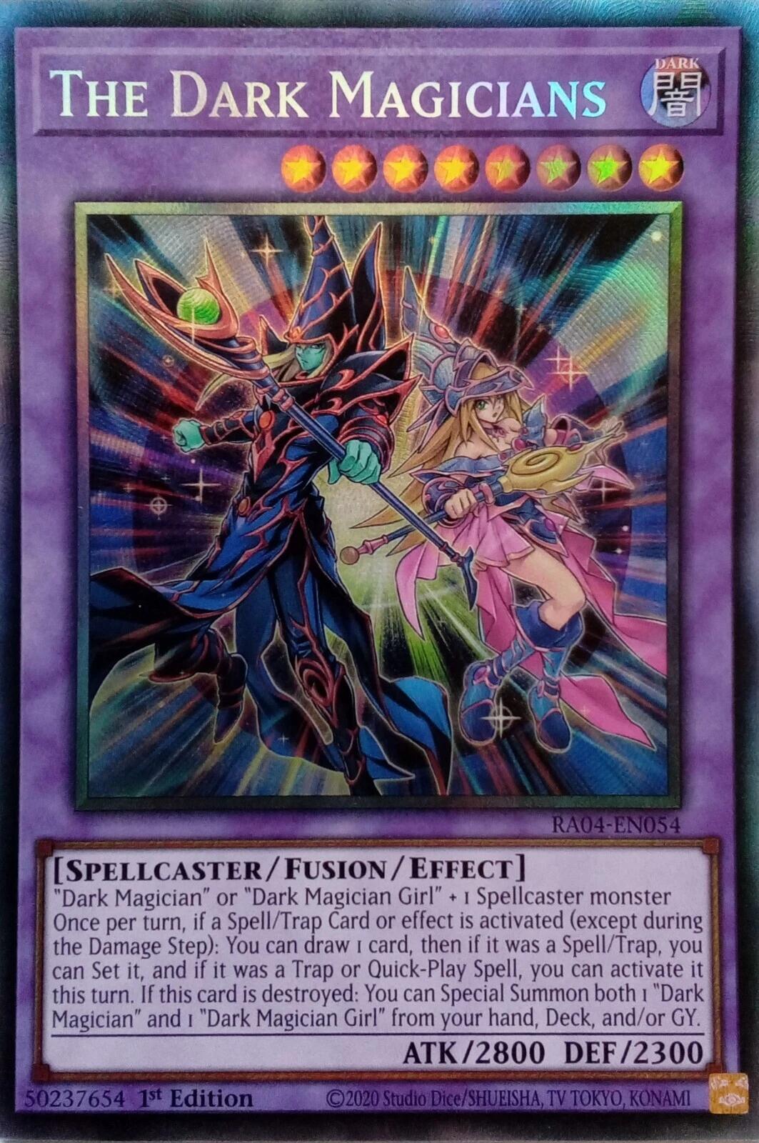 The Dark Magicians [RA04-EN054] Prismatic Collector's Rare | Rock City Comics