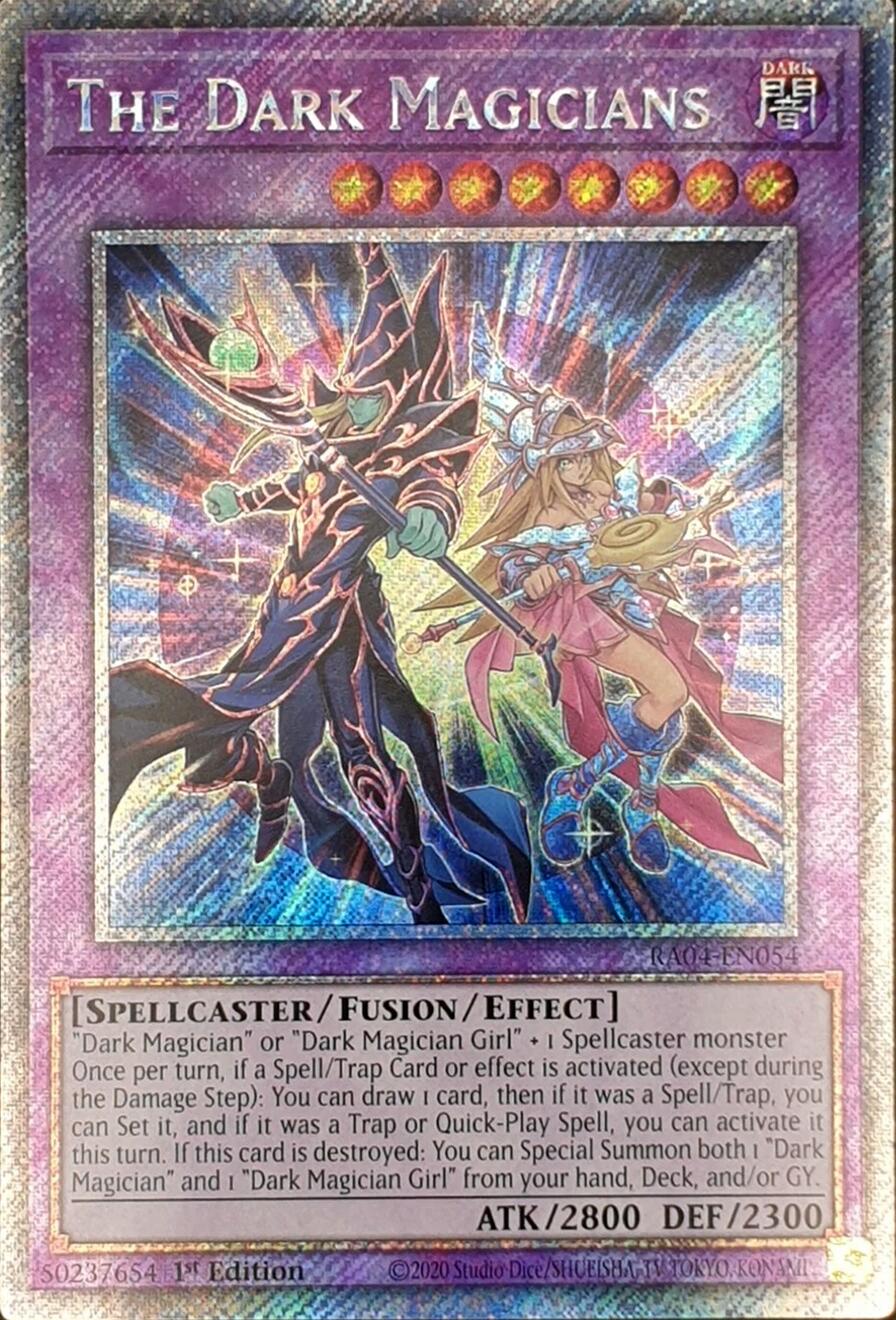 The Dark Magicians [RA04-EN054] Platinum Secret Rare | Rock City Comics