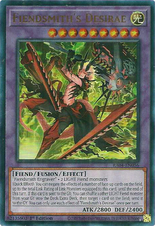 Fiendsmith's Desirae [RA04-EN056] Ultra Rare | Rock City Comics